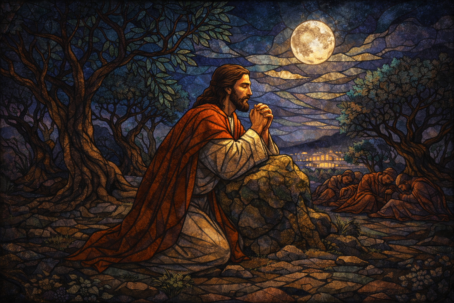 Matthew 26:36-46 - The Garden of Gethsemane