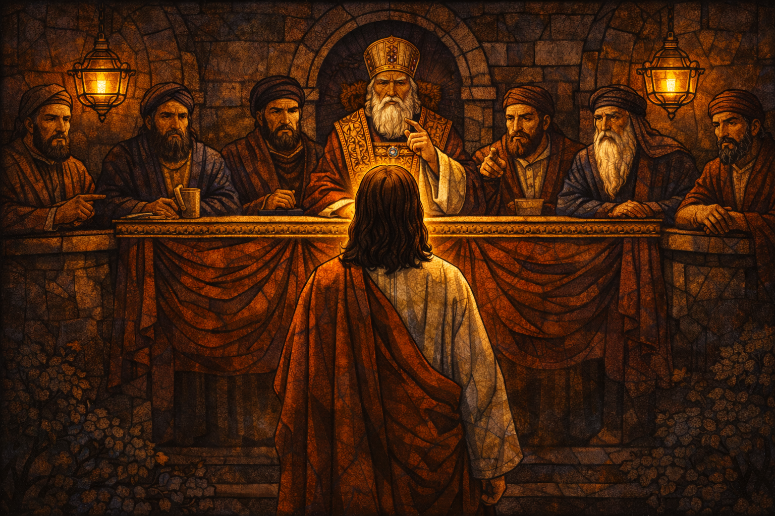 Matthew 26:57-68 - Before the Sanhedrin